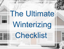 The Ultimate Winterizing Checklist